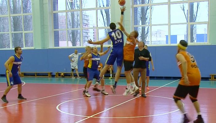 Соревнования по баскетболу в рамках рабочей спартакиады ОЭМК