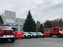 Старооскольским пожарным передали бронещит