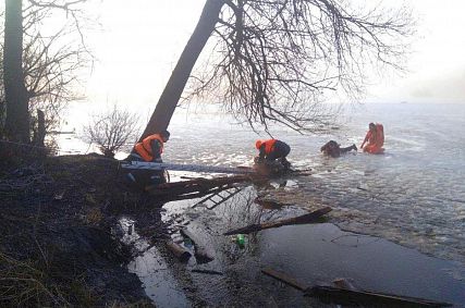 Старооскольские рыбаки рискуют жизнью