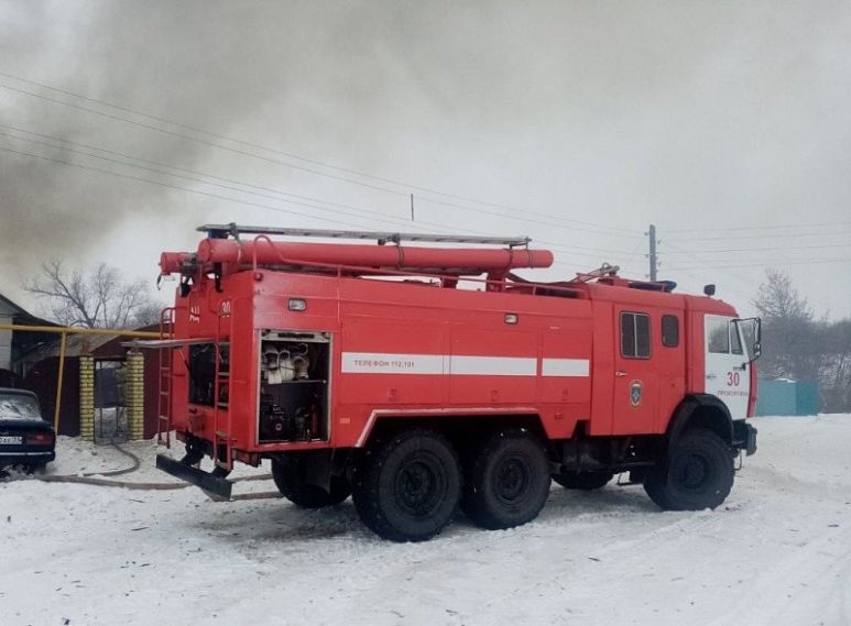 В селе Грузское Борисовского района в результате пожара погиб человек