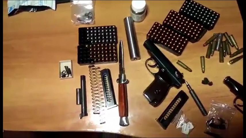 Белгородские правоохранители перекрыли канал поставок оружия экстремистским организациям