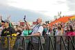 Большим концертом на стадионе отпраздновали День металлурга в Старом Осколе 