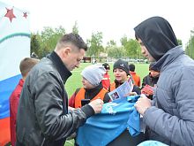 В Старом Осколе побывал бронзовый призёр чемпионата Европы по футболу Игорь Семшов