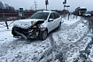 В лобовом столкновении двух автомобилей «Лада» в Старом Осколе пострадала пассажирка