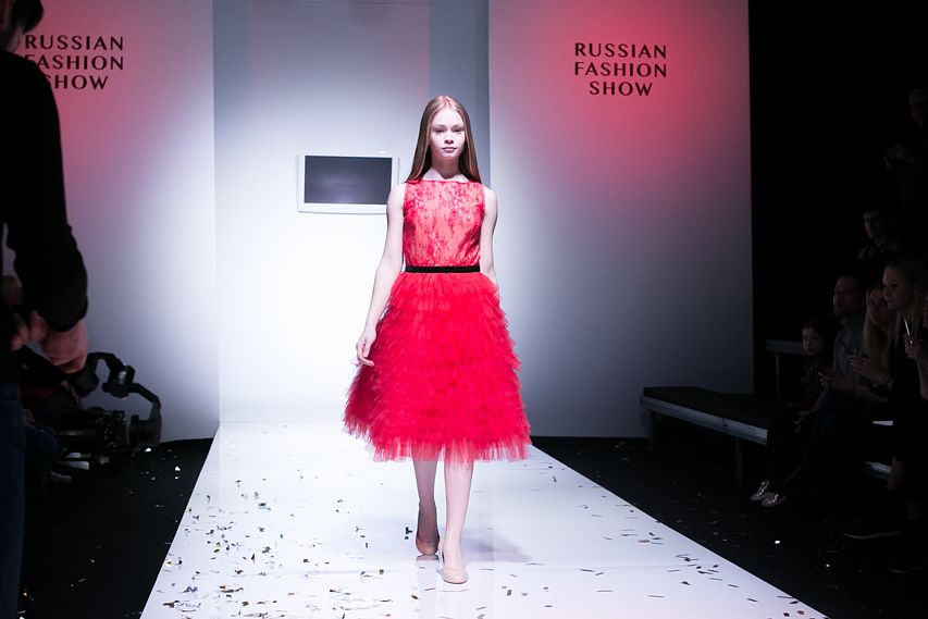 Юная модель из Старого Оскола покорила модный подиум Russian Fashion Show