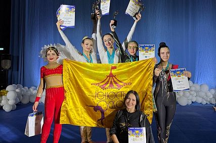 Оскольские гимнастки завоевали пять золотых медалей в Москве