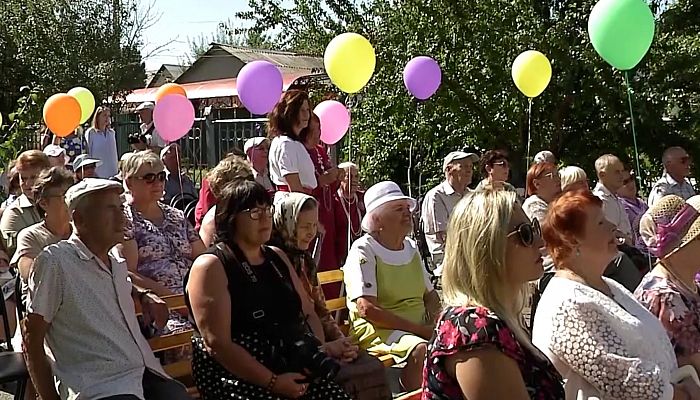В Белгородской области появилась новая досуговая площадка для пожилых людей