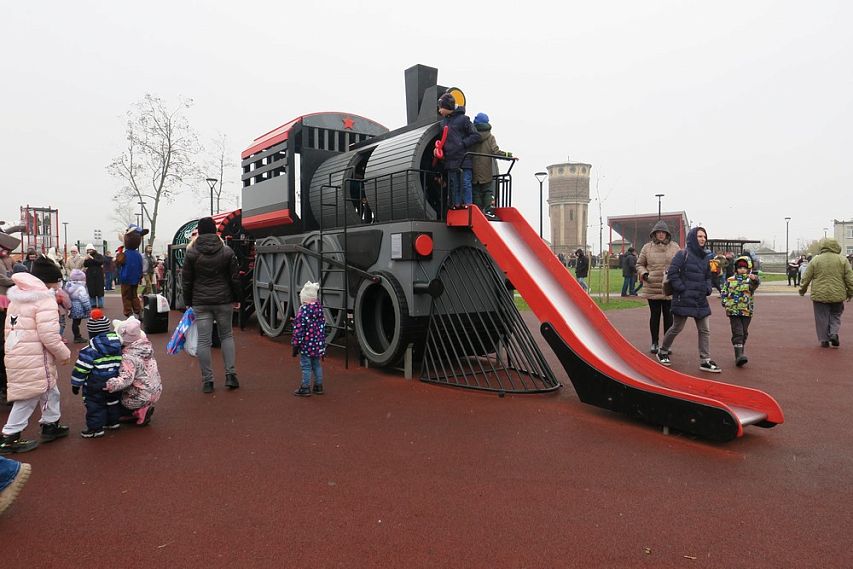 Парк железнодорожников старый оскол фото