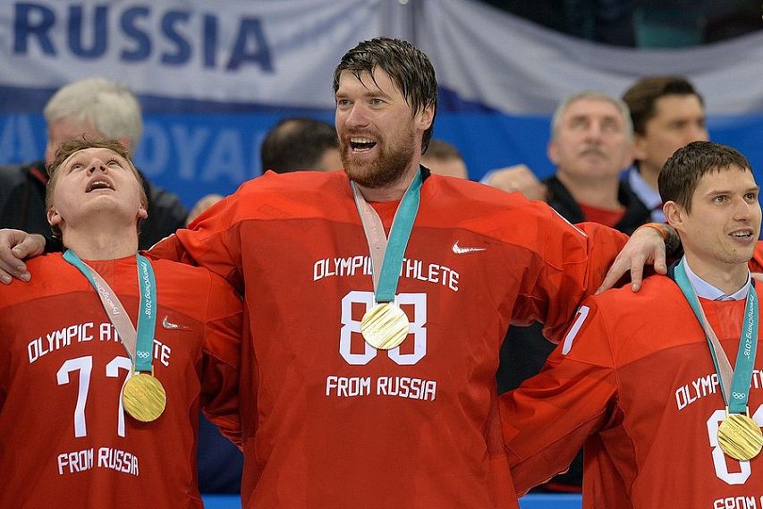 Сборная России по хоккею завоевала золото Олимпийских игр!