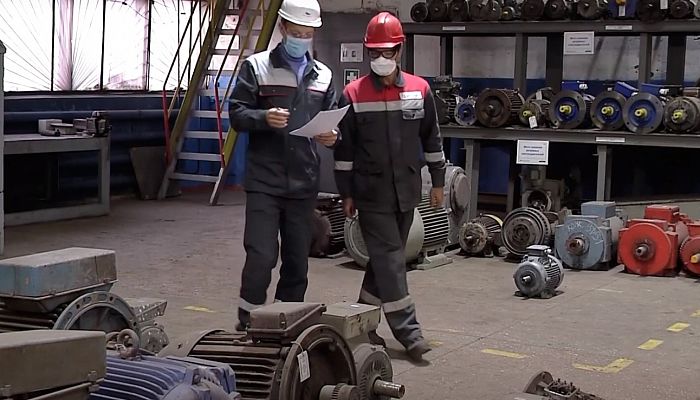 На фабрике окомкования и металлизации ОЭМК назвали лучший участок и лучшие рабочие места по системе 5 С