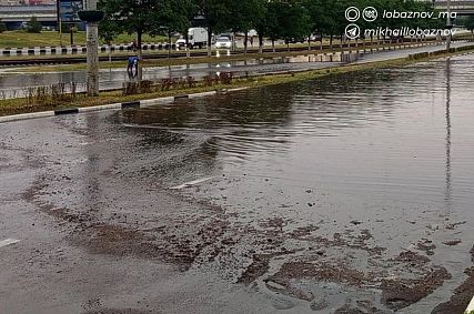 Ливень оставил без света девять сел: последствия непогоды устраняют в Старооскольском округе