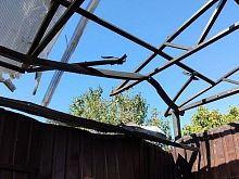 Корпуса предприятия и хозпостройка повреждены после атаки БПЛА в Старом Осколе