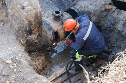 В Старом Осколе заменили большой участок водовода