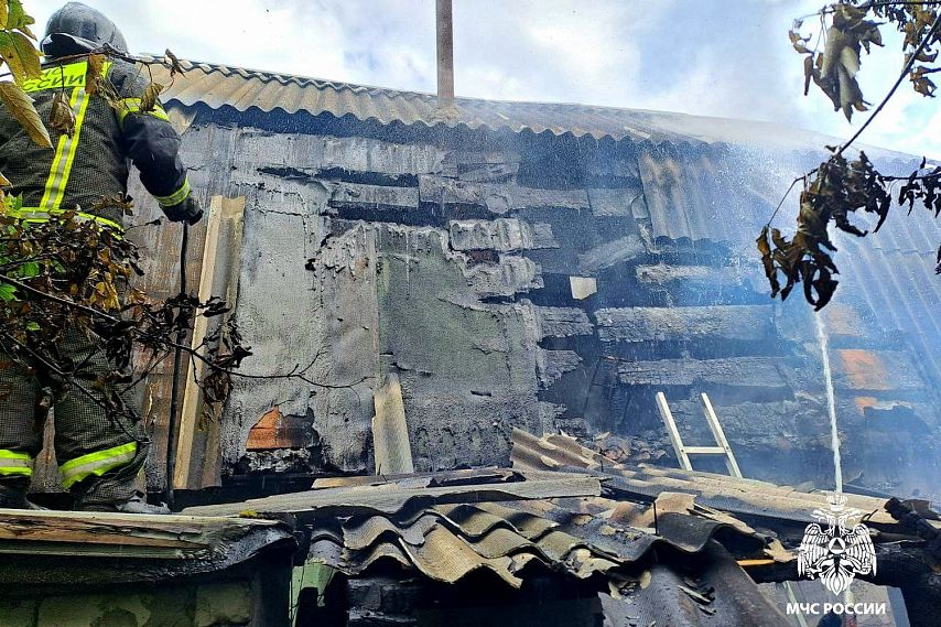 Гроза стала причиной пяти пожаров в Белгородской области