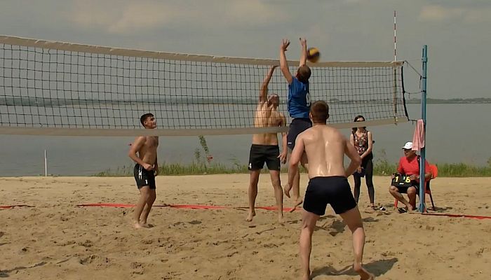 Пляжный волейбол в рамках 28-й рабочей Спартакиады ОЭМК