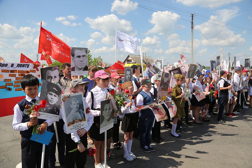 В старооскольском селе Обуховка состоялся митинг в честь Дня Победы