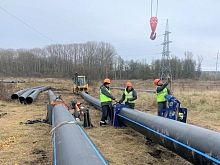 Белводоканал построил в микрорайоне ИЖС Промагро новый водопровод