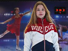 Фигуристка Кира Моногарова вернулась к тренировкам в Старом Осколе