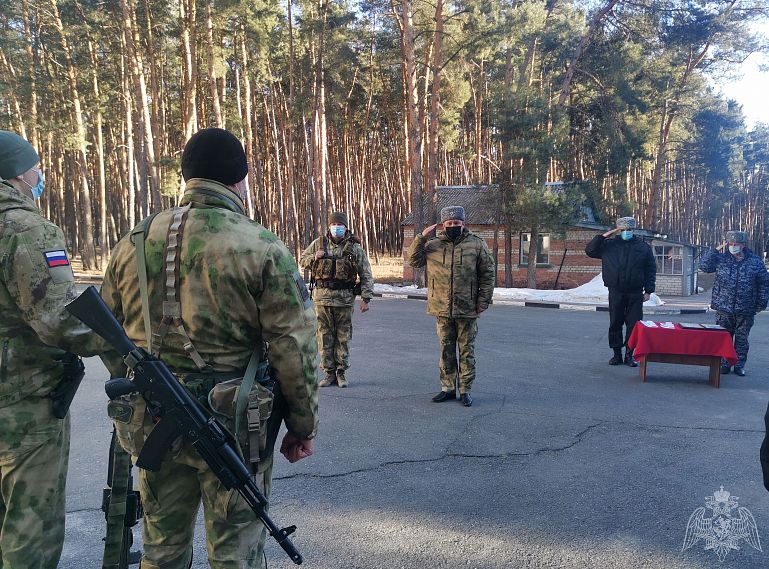 Спецназовцы белгородского СОБРа вернулись из служебной командировки