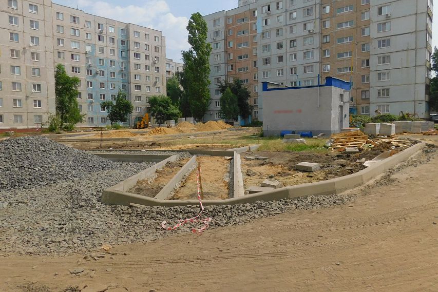 В текущем году в Старом Осколе отремонтируют 34 двора за 400 млн рублей