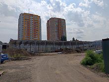 Контуры торгового центра уже вырисовываются в микрорайоне Дубрава-3