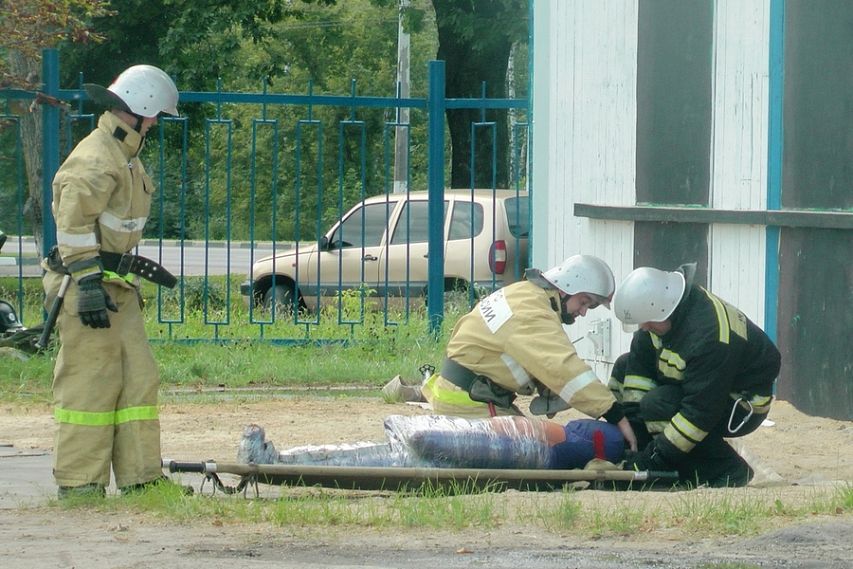 Старооскольские огнеборцы признаны лучшими