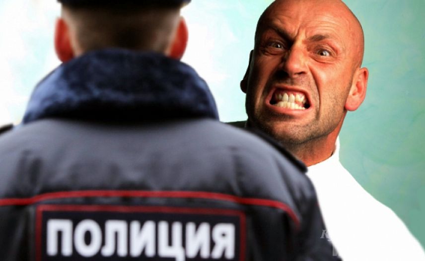 Покусавший полицейского староосколец полтора года проведёт в местах лишения свободы