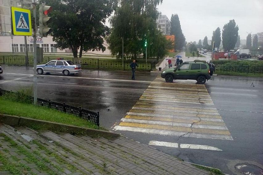 В Старом Осколе один водитель сбил трёх пешеходов