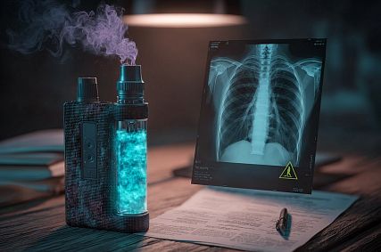 Вейпы под микроскопом: почему «безвредный пар» разрушает лёгкие быстрее сигарет