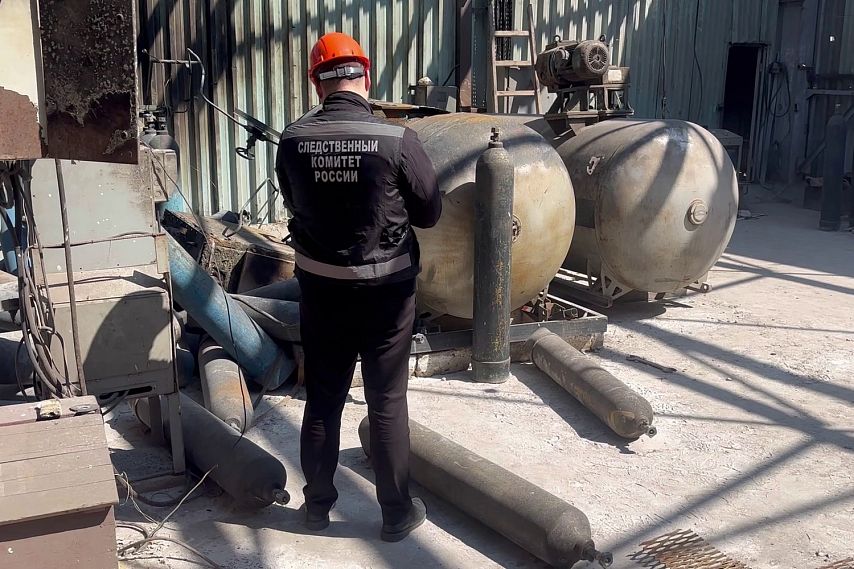 В Старом Осколе возбуждено уголовное дело после гибели рабочего при заправке кислородной цистерны 
