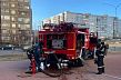 Старооскольские пожарные тренировались спасать жителей из горящей высотки