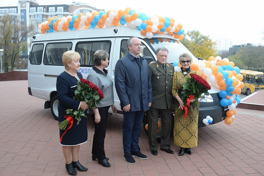 У музея-диорамы «Курская битва. Белгородское направление» появился микроавтобус