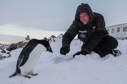 Житель Старого Оскол Дмитрий Емельянов стал одним из героев документального фильма про Антарктиду