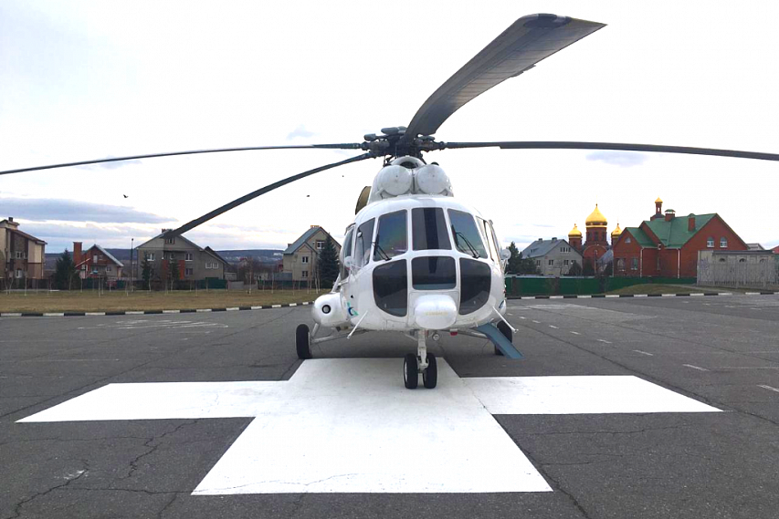 В соседнем Губкине женщину после родов экстренно транспортировали на вертолёте в Белгород 