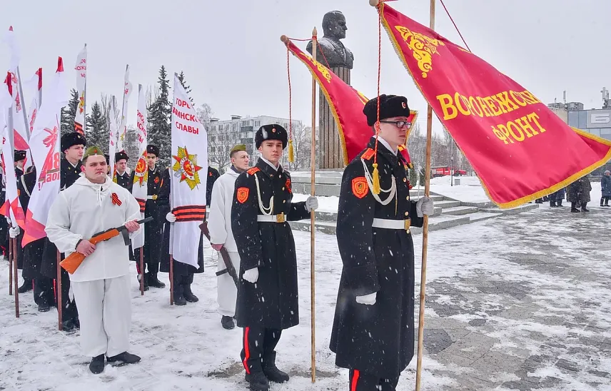 Старый Оскол отметил 82-ю годовщину освобождения от фашистских захватчиков 