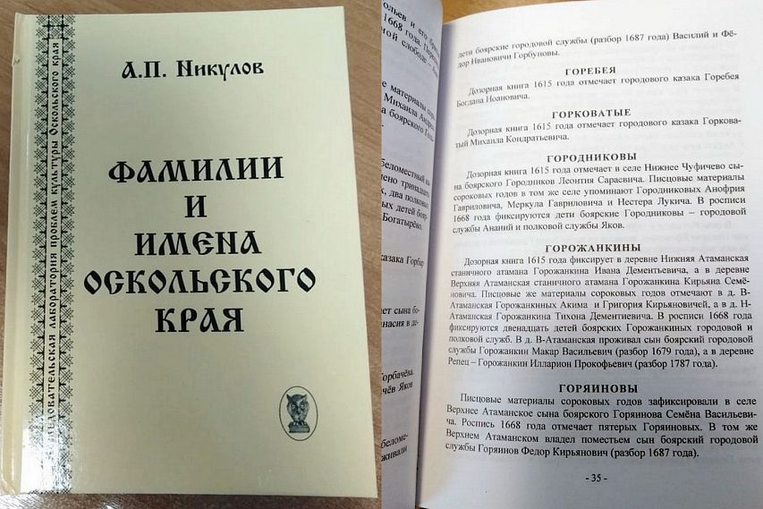 Старооскольский краевед выпустил новую книгу