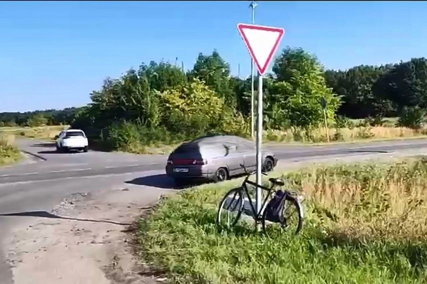 Велосипедиста сбили в Старом Осколе 16 августа