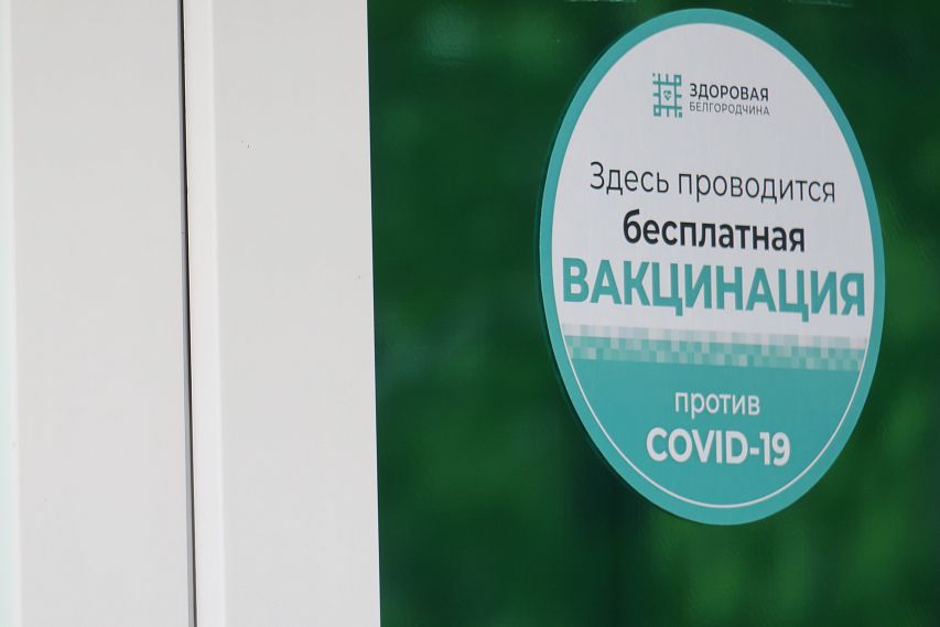 Ещё два муниципалитета Белгородской области выполнили план по вакцинации от коронавируса 