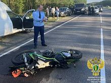 17-летний мотоциклист погиб в Старом Осколе после столкновения с трактором