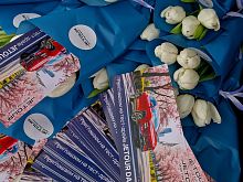 JETOUR Авто-Белогорье совместно с Госавтоинспекцией организовали «Цветочный патруль»