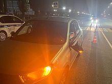 В Старом Осколе сотрудники полиции устанавливают обстоятельства наезда на пешехода