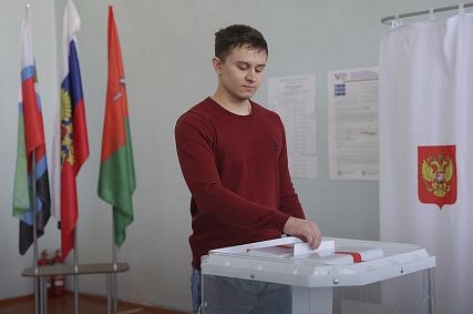 Во второй день голосования явка на выборах президента в Старооскольском округе составила 71,07%