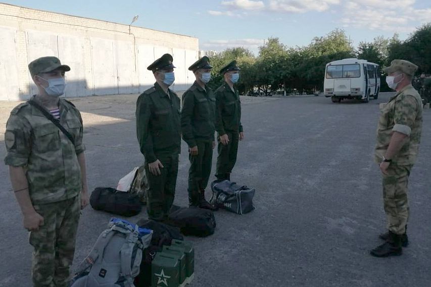 Более 60 белгородских призывников отправились на военную службу в Росгвардию