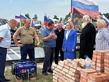 На старооскольском кладбище началось строительство часовни в память о погибших участниках СВО