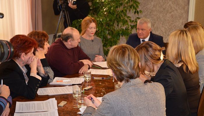 Пресс-конференция главы Старооскольского городского округа Александра Гнедых