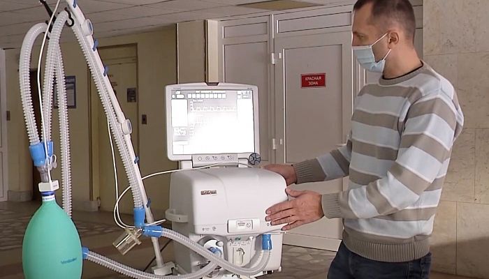 30 новых аппаратов ИВЛ для Старооскольской больницы   