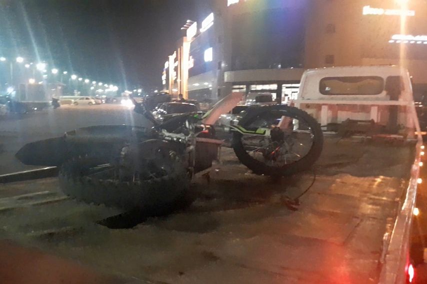 В Старом Осколе подростка задержали за управление мотоциклом без прав